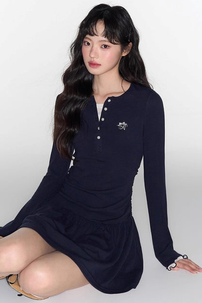 Spring Vacation Knit Dress Set-Up