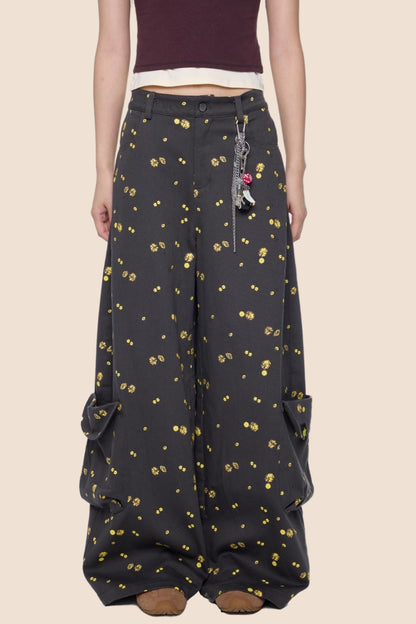 High Waist Long Pants