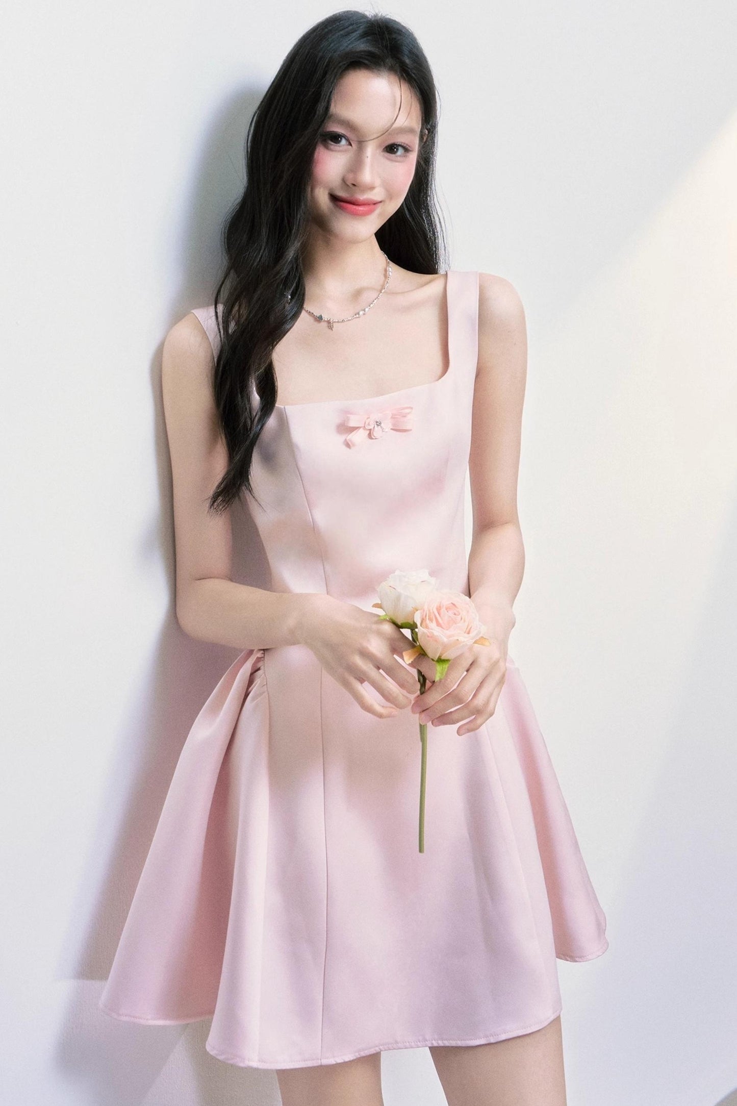 French Hepburn Summer Wedding Dress