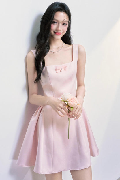 French Hepburn Summer Wedding Dress