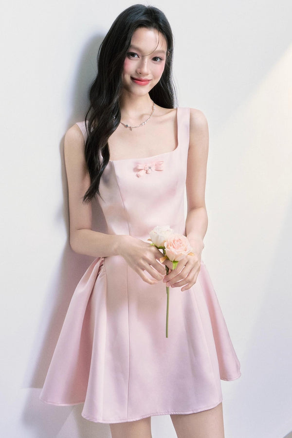 French Hepburn Summer Wedding Dress