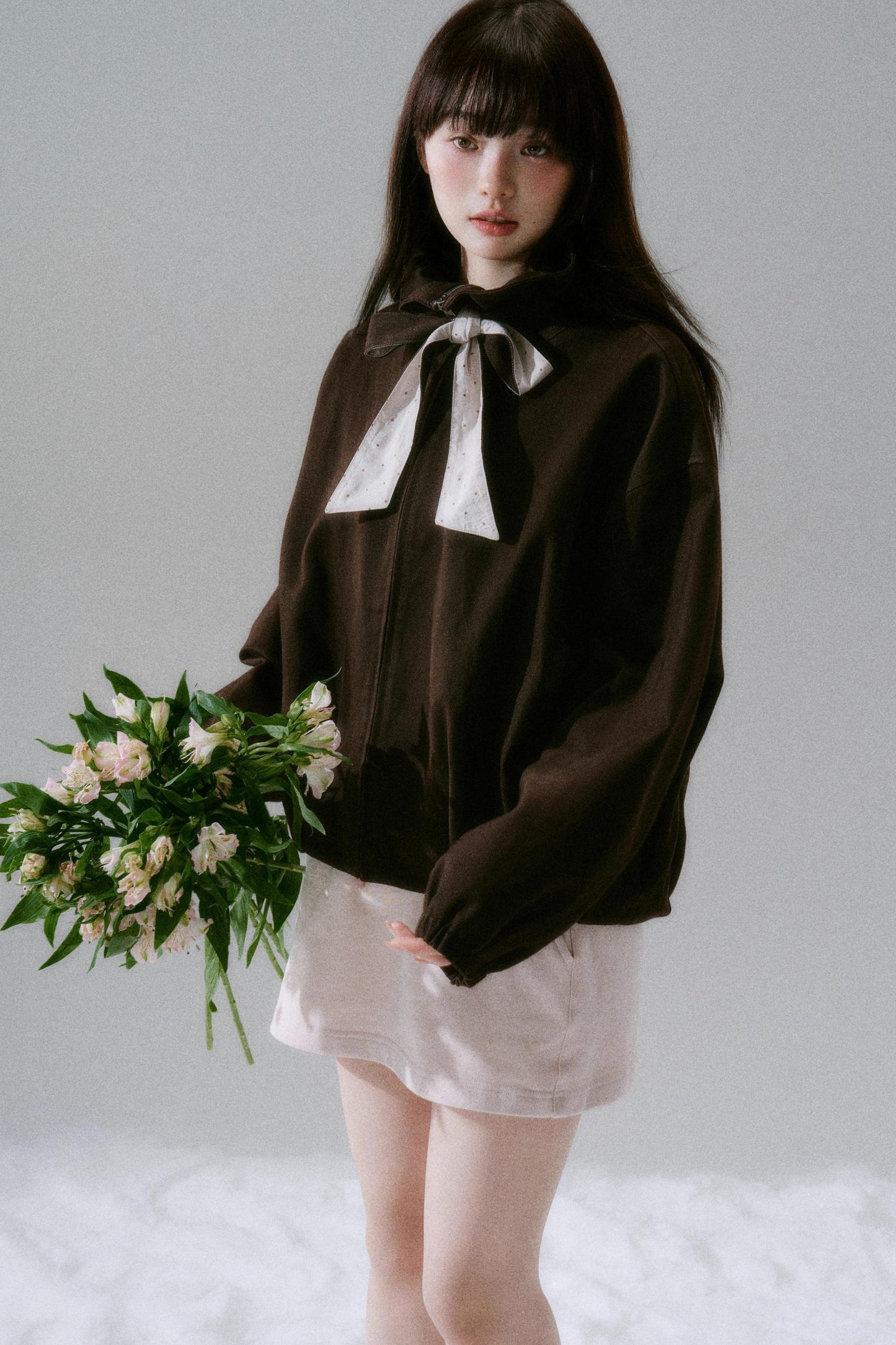 Caramel Croissant Patchwork Jacket