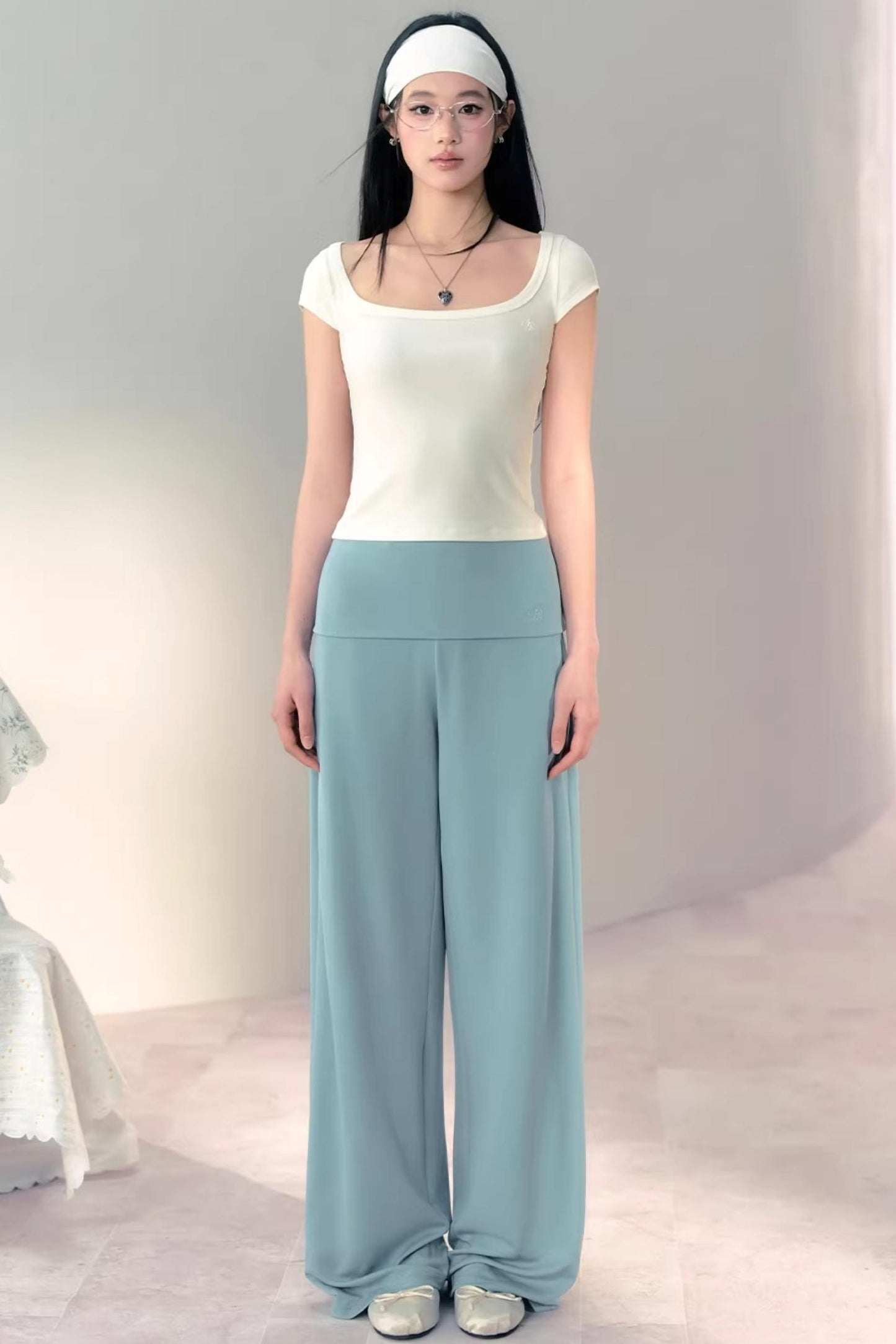 Lyocell Convertible Cuffed Pants