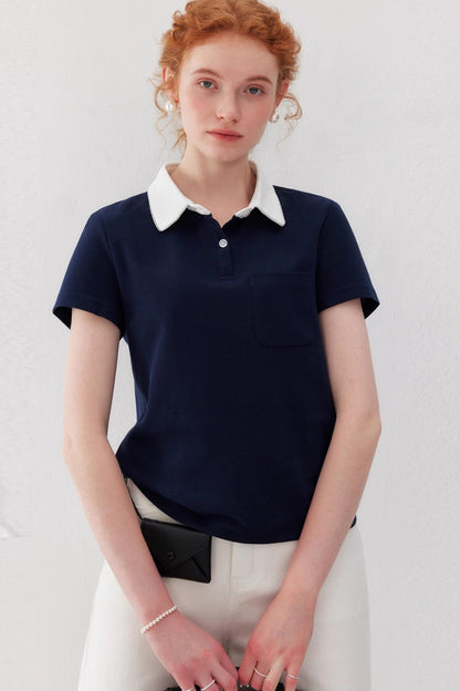 Color-Block Polo & Suspender Set-Up