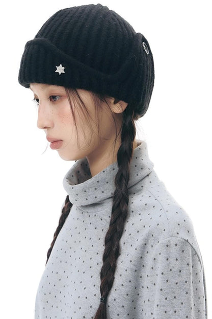 Solid Color Knit Hat