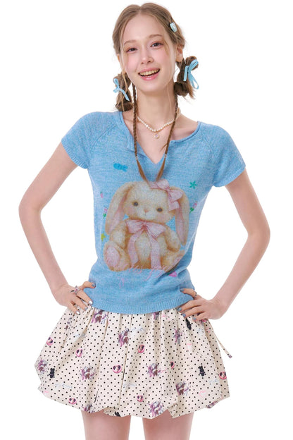 Berry Sweet Knitted Top