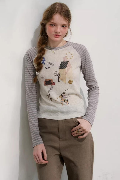 Sunday Party Striped Sweater