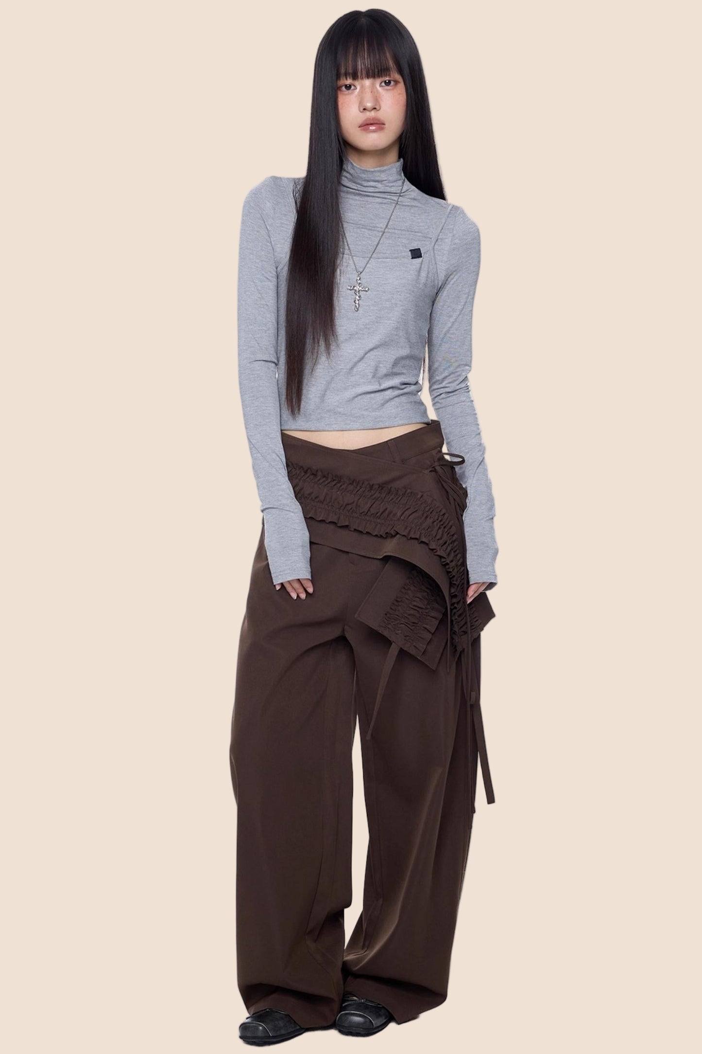 Simple High Rise Pants