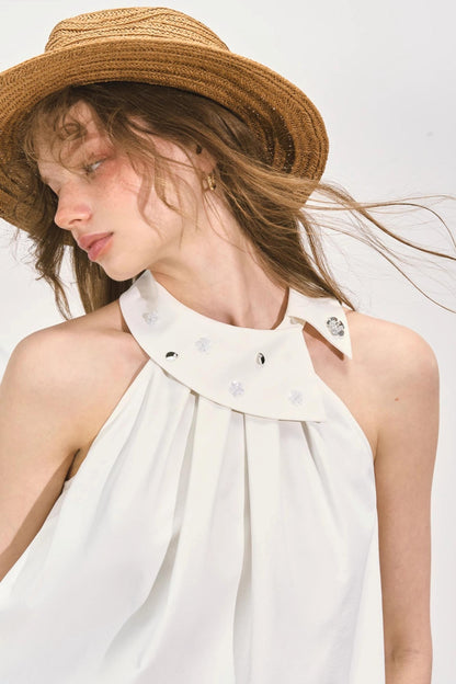 Summer Crinkle Tank Top