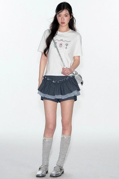 Summer Shoulder Fit Top