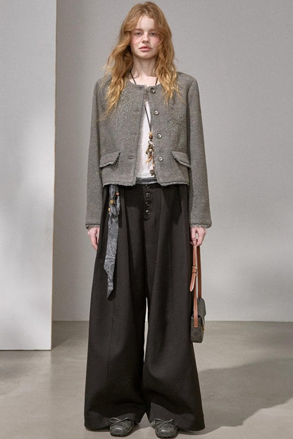 Bead-Embroidered Fireworks Jacket