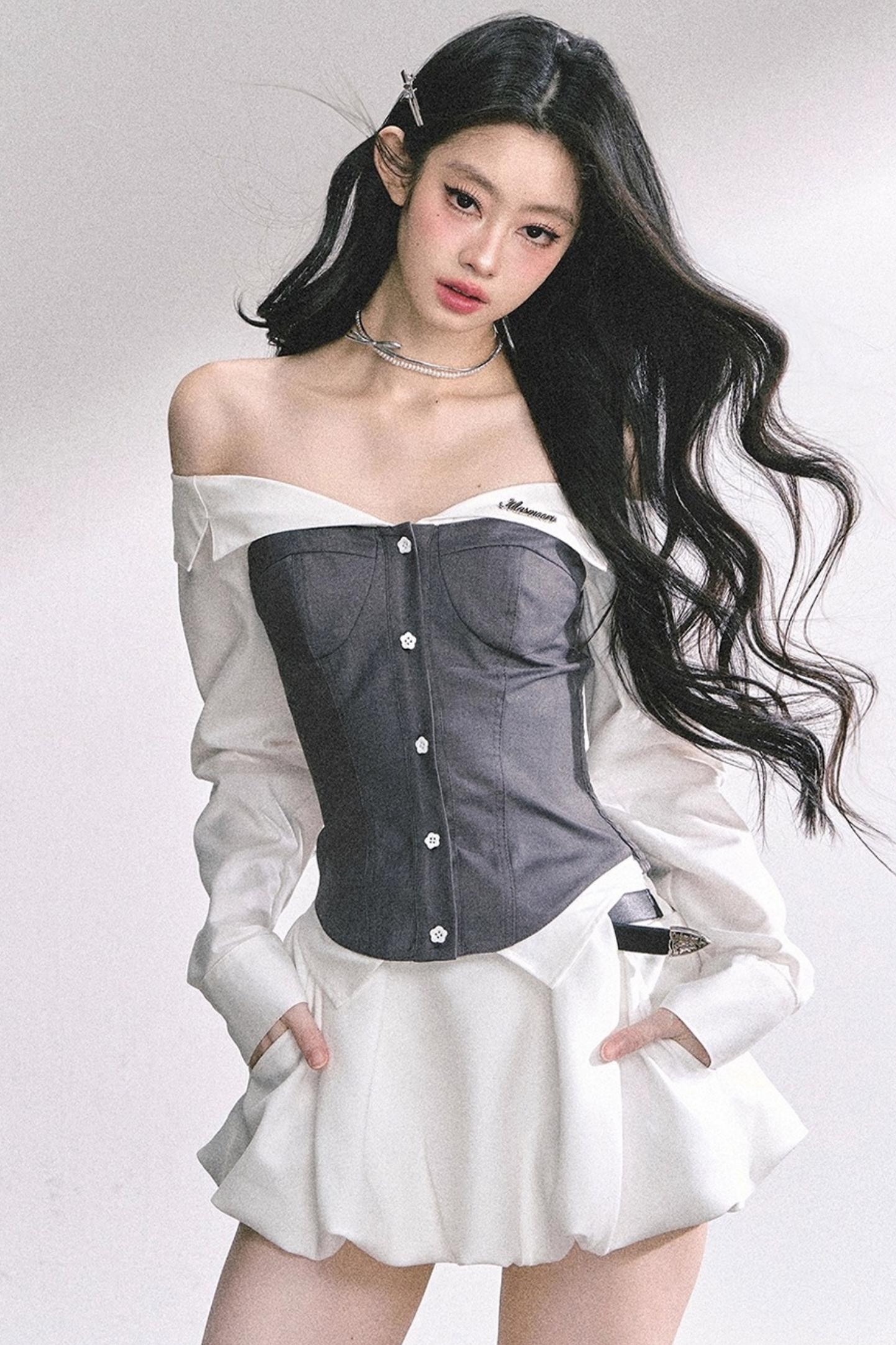 Slimming Hot Girl One-Shoulder Tops