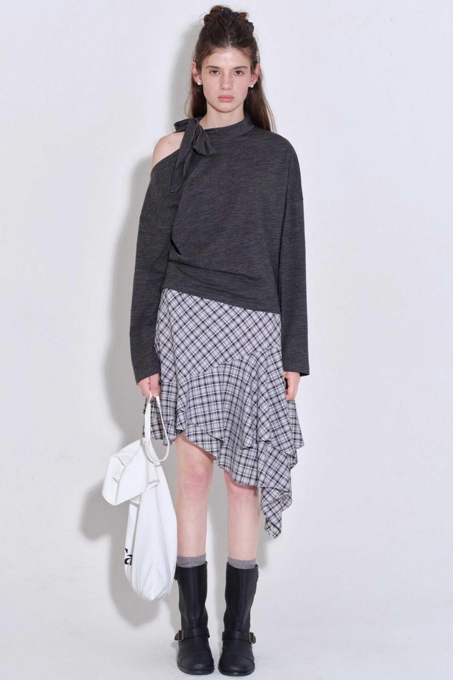 Lazy Plaid Skirt