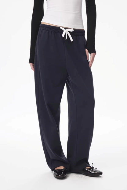 Color-Blocked Carrot Pants