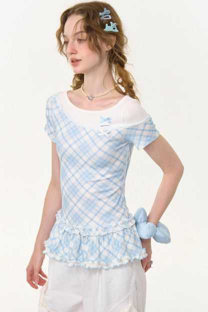 Summer Plaid T-Shirt