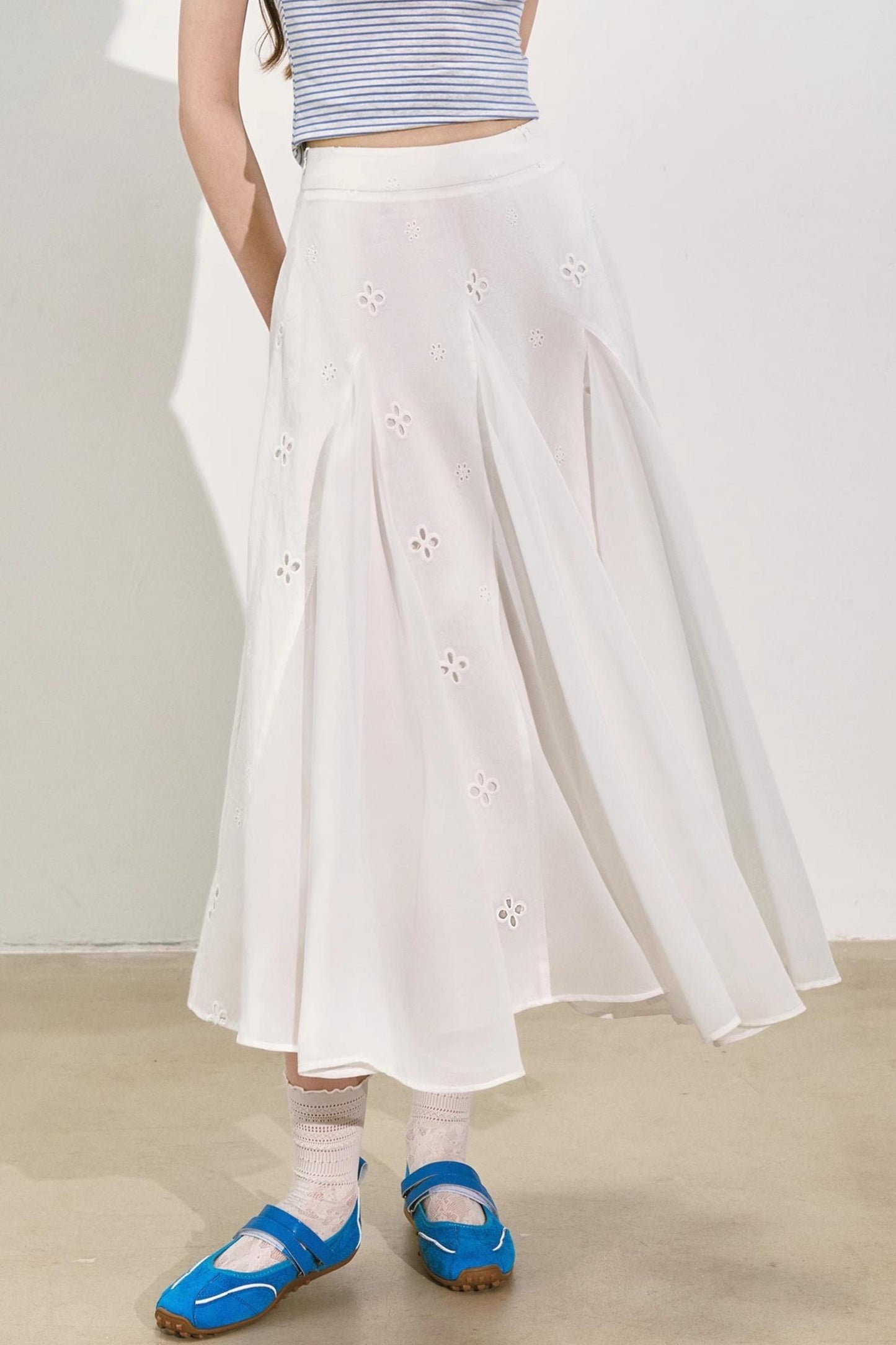 Fairy Floral A-Line Skirt