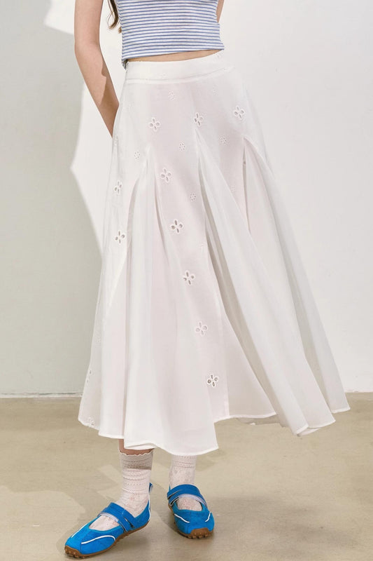 Fairy Floral A-Line Skirt