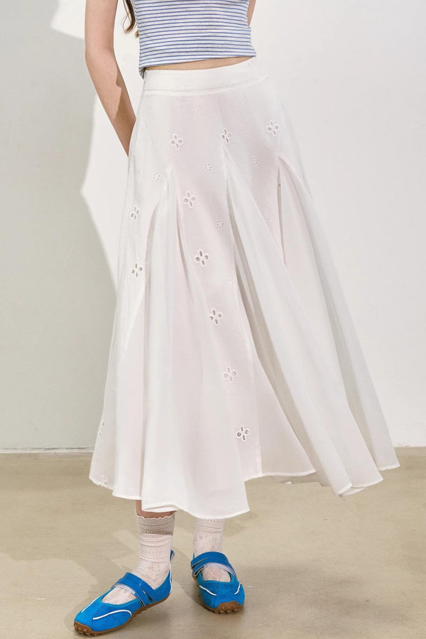 Fairy Floral A-Line Skirt