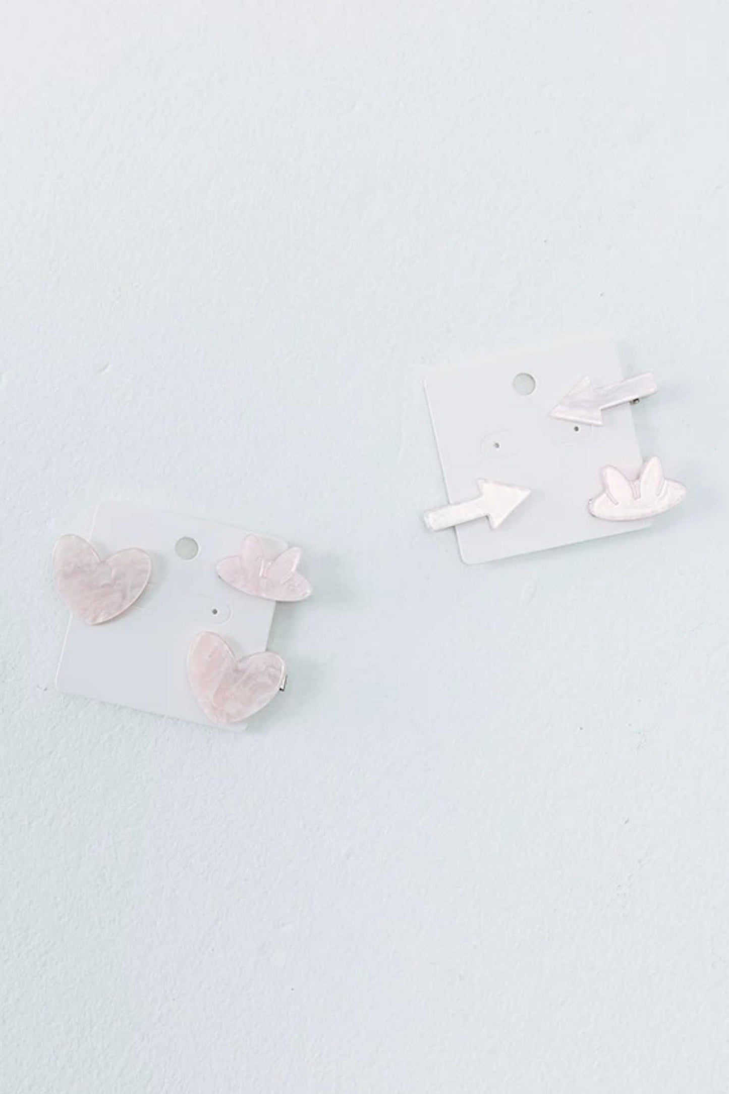 Pink and Blue Acetate Hair Clip