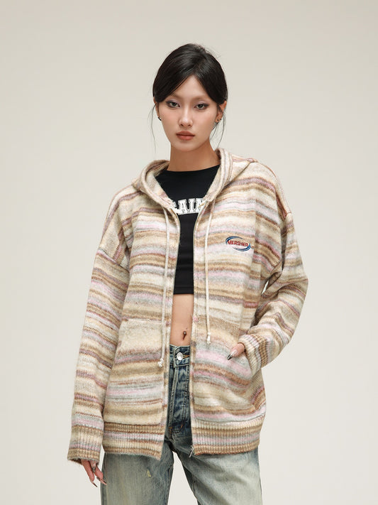 American Retro Soft Sweater Coat