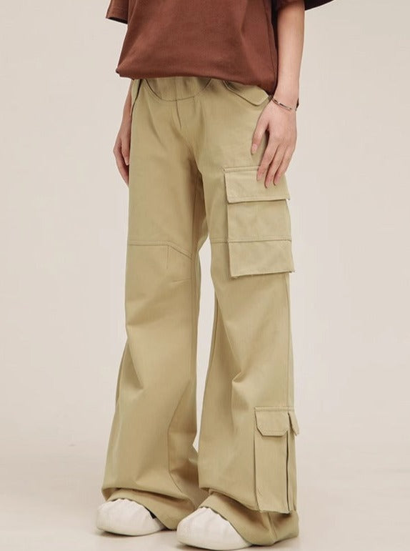 American Babes Slightly Flared Cargo Pants