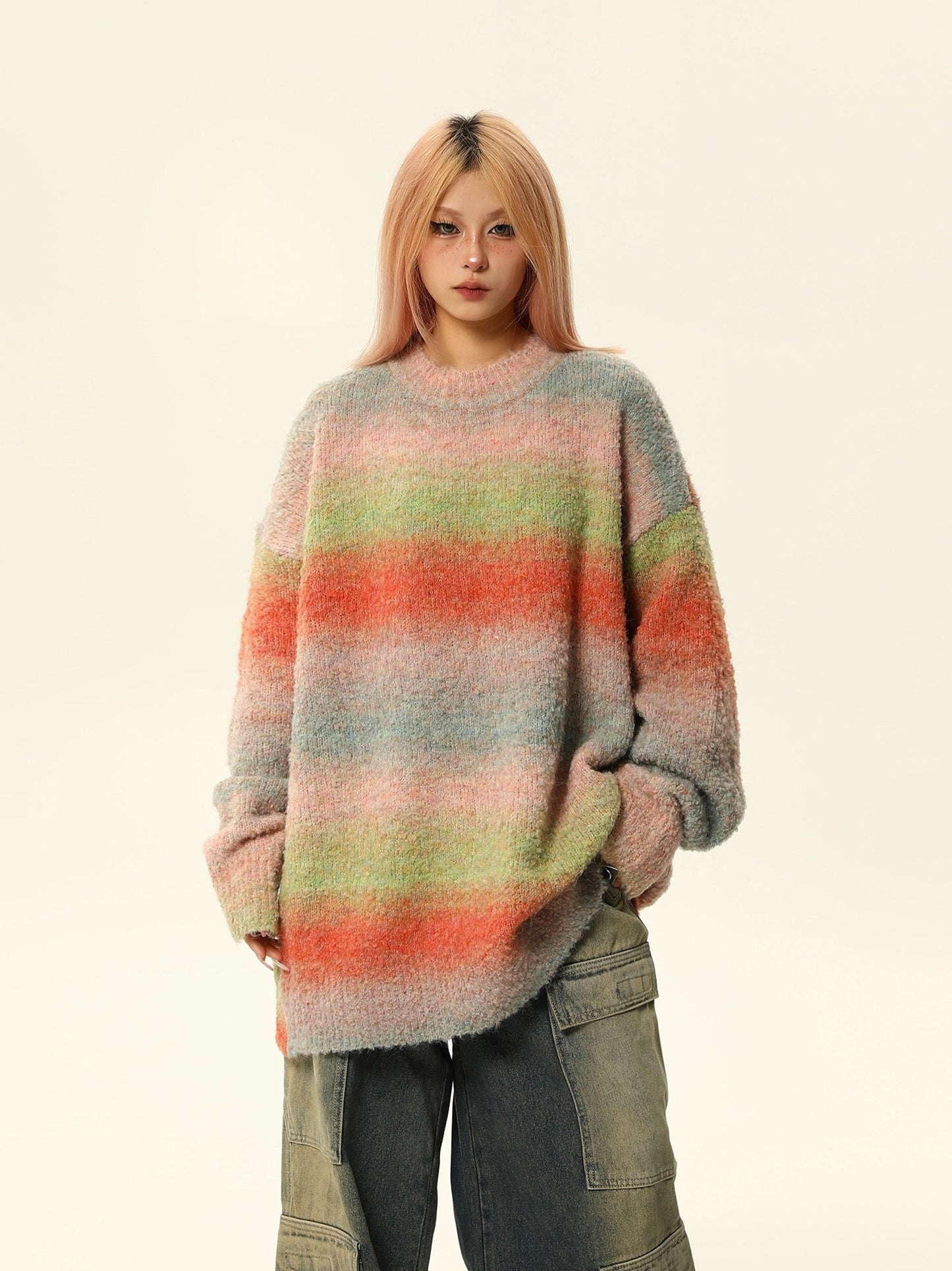 lazy style knitwear outer