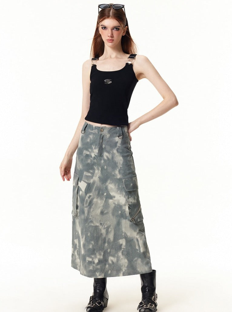 American Retro Cargo Skirt