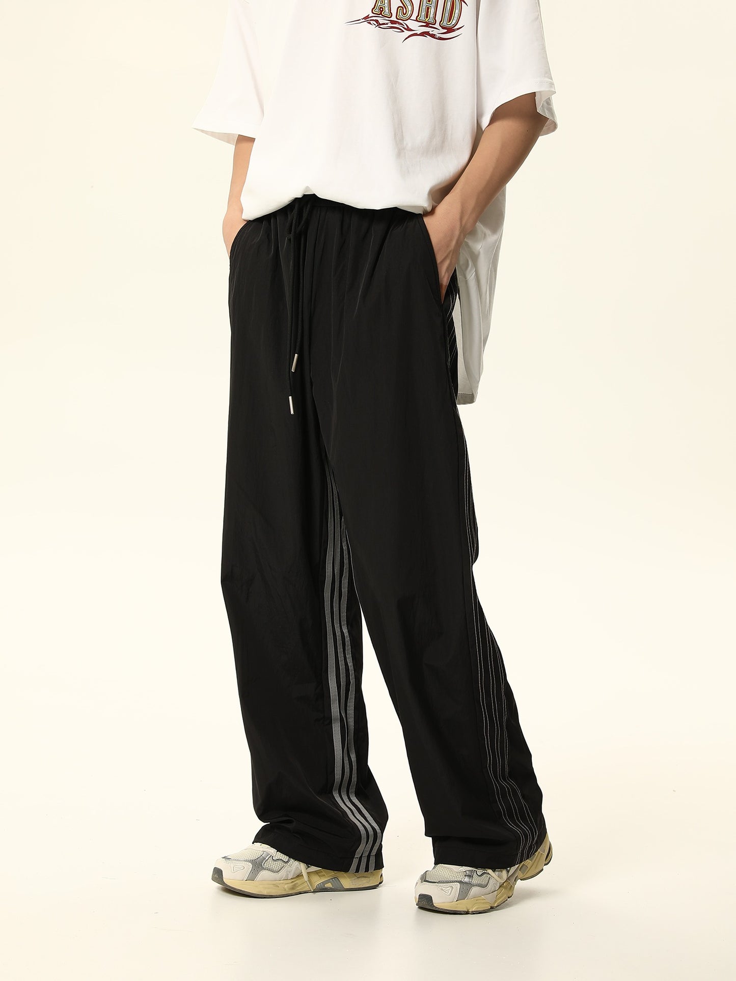 American Retro Hiphop Long Pants