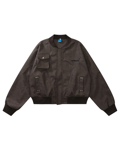 American Biker Leather Jacket