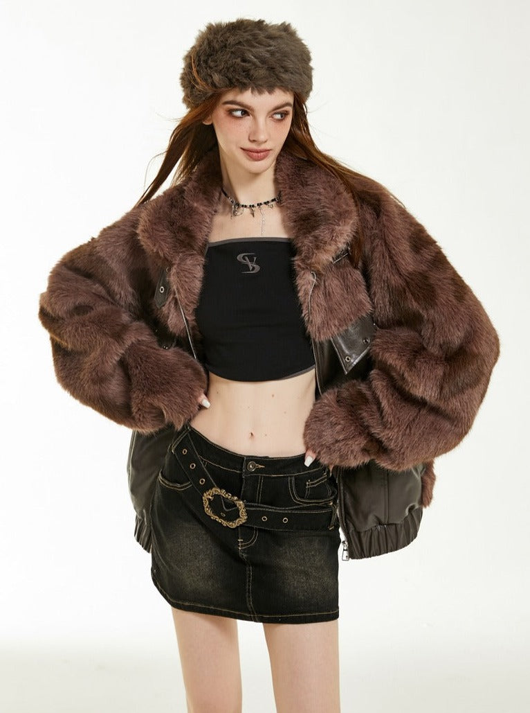 American  Fur Cow Jacket