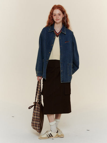 Cargo Retro Pocket Skirt