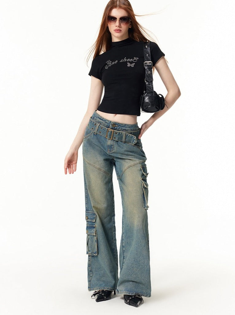 American Wash Cargo Jeans Pants