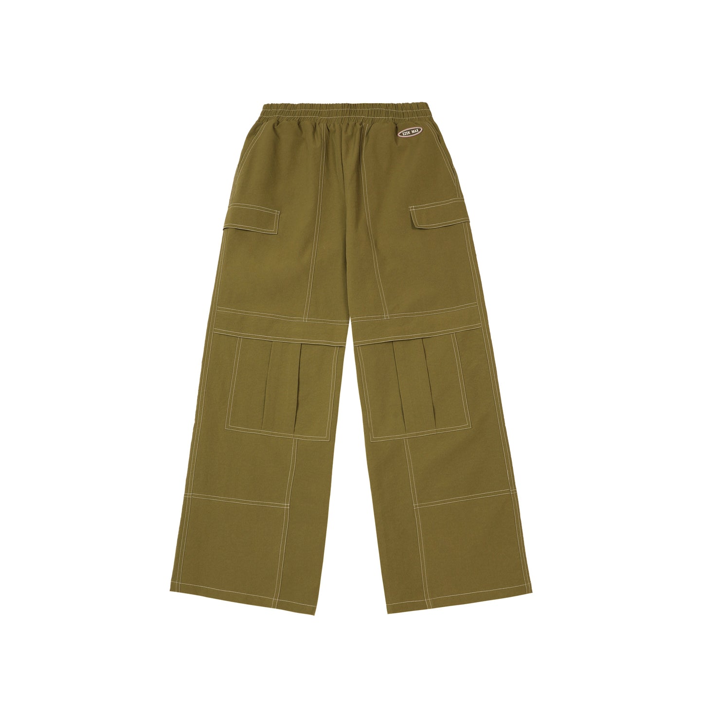 Loose straight casual trousers