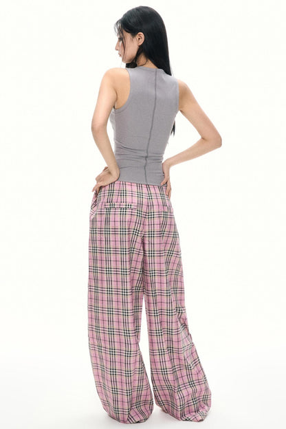 Gray Slim Fit Tank Top