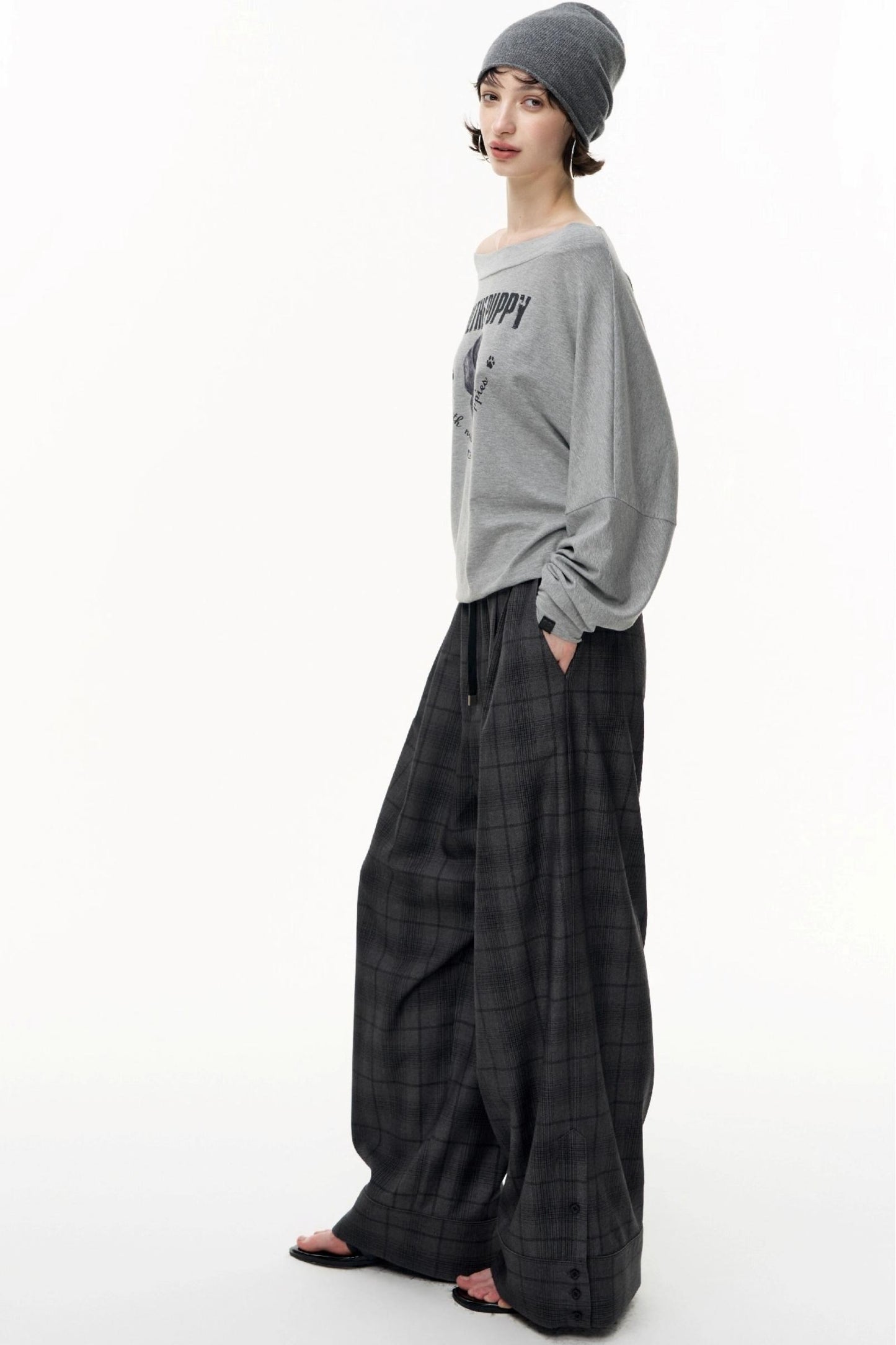 Puppy Print Long Sleeve T-shirt