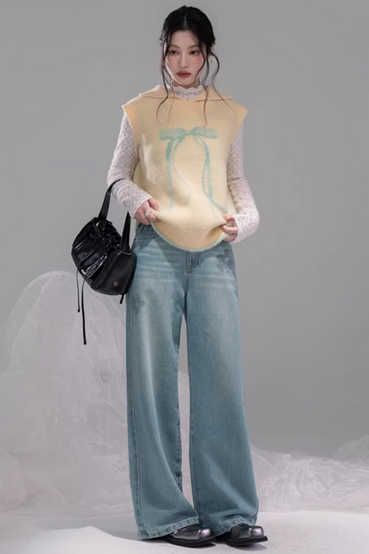 Sea Blue Lyocell Jeans