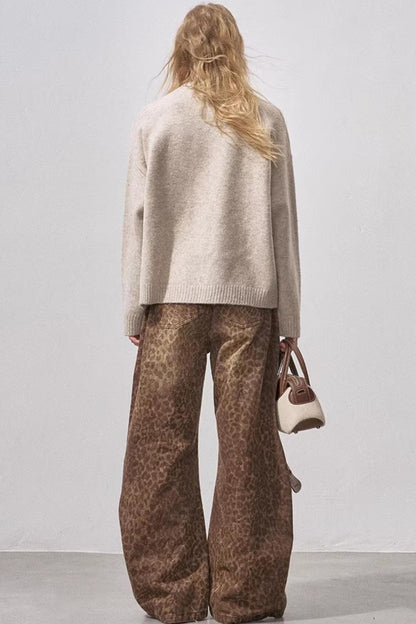 Mushroom Knit Sweater