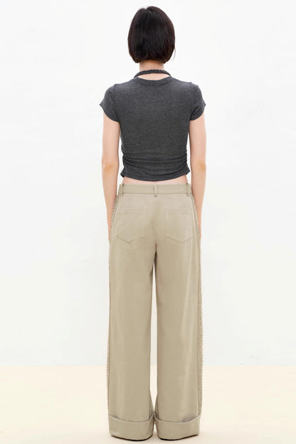 Summer Casual Cotton Drapes Pants