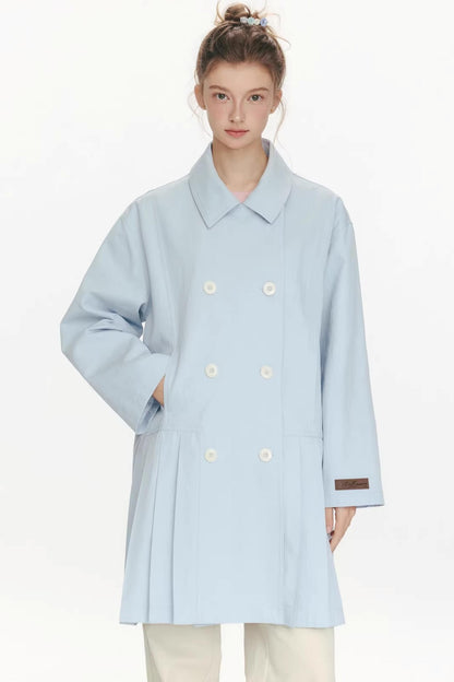 Moonlight Concerto Pleated Coat