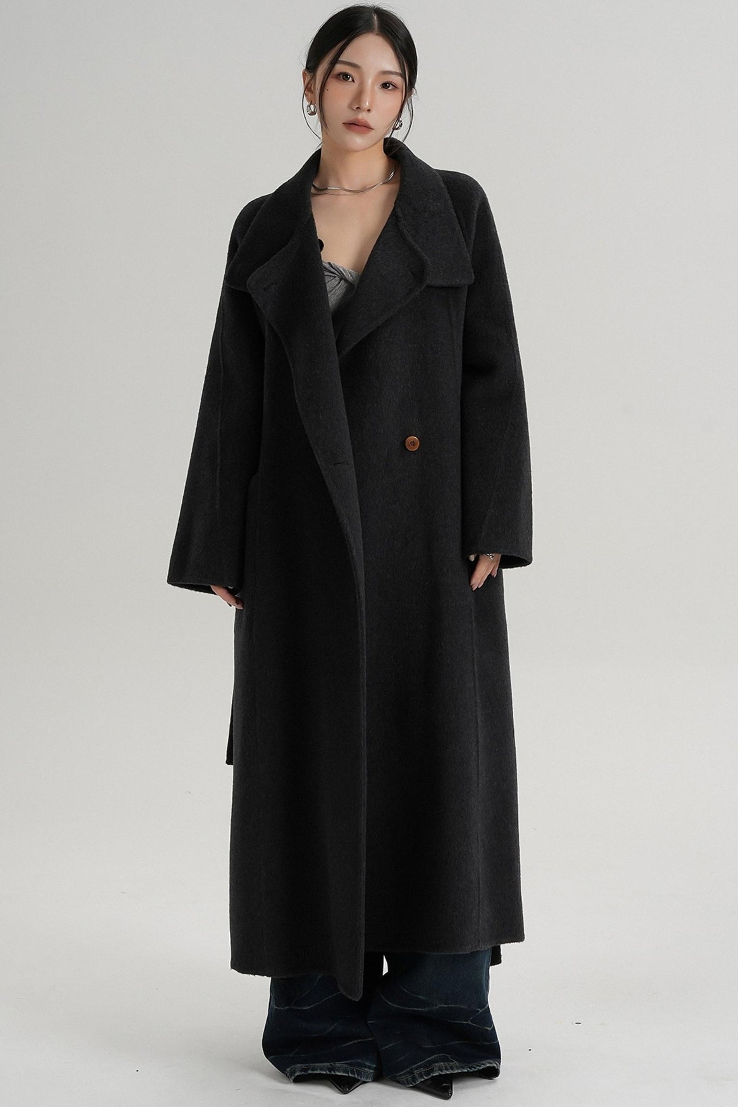 Stand-Up Wool Jacket