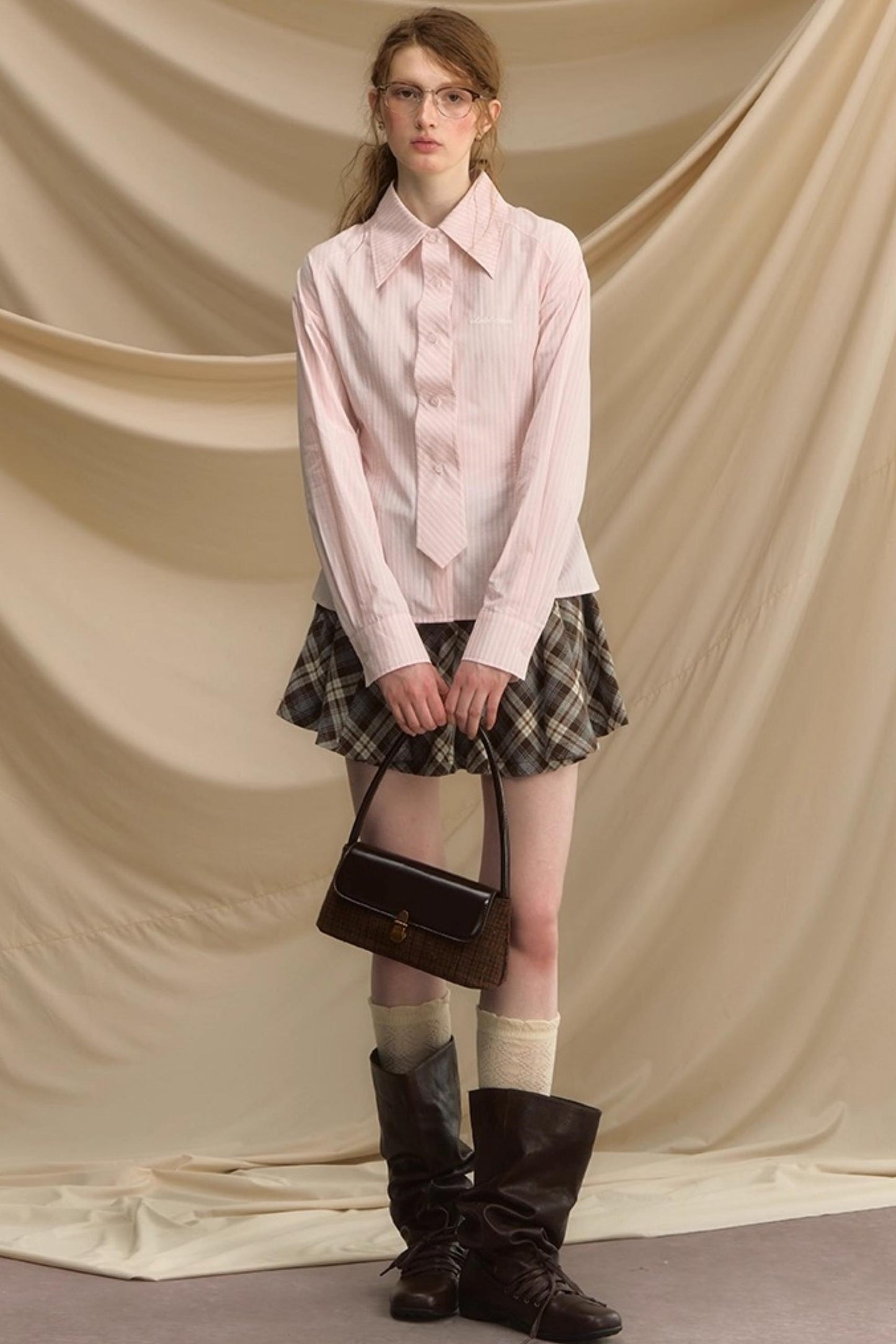 High Waist Mini Skirt