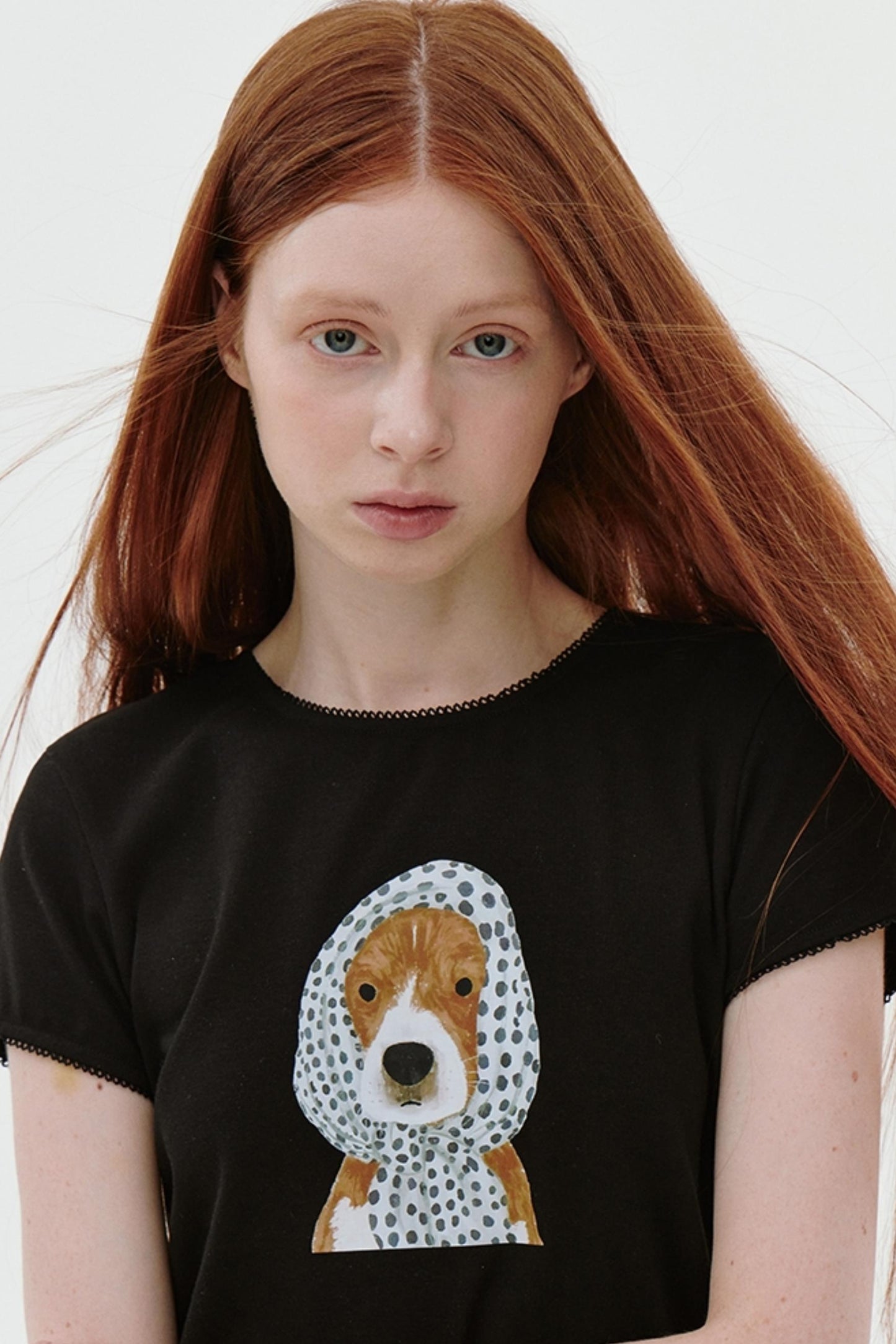 Polka Dot Puppy Tee