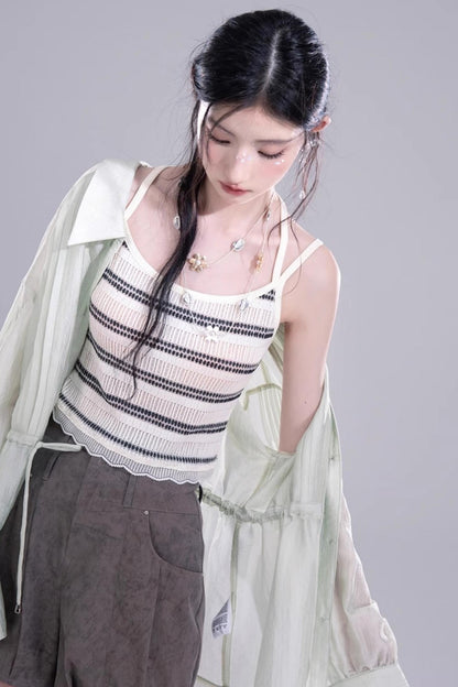 Breezy Glossy Tunic Shirt