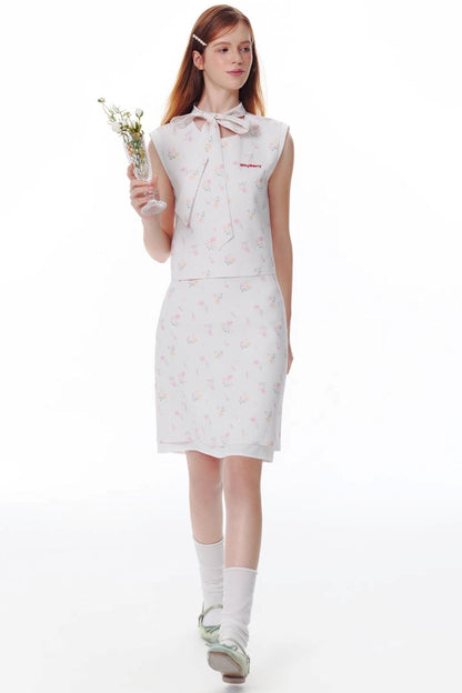 Bouquet A-Line Dress