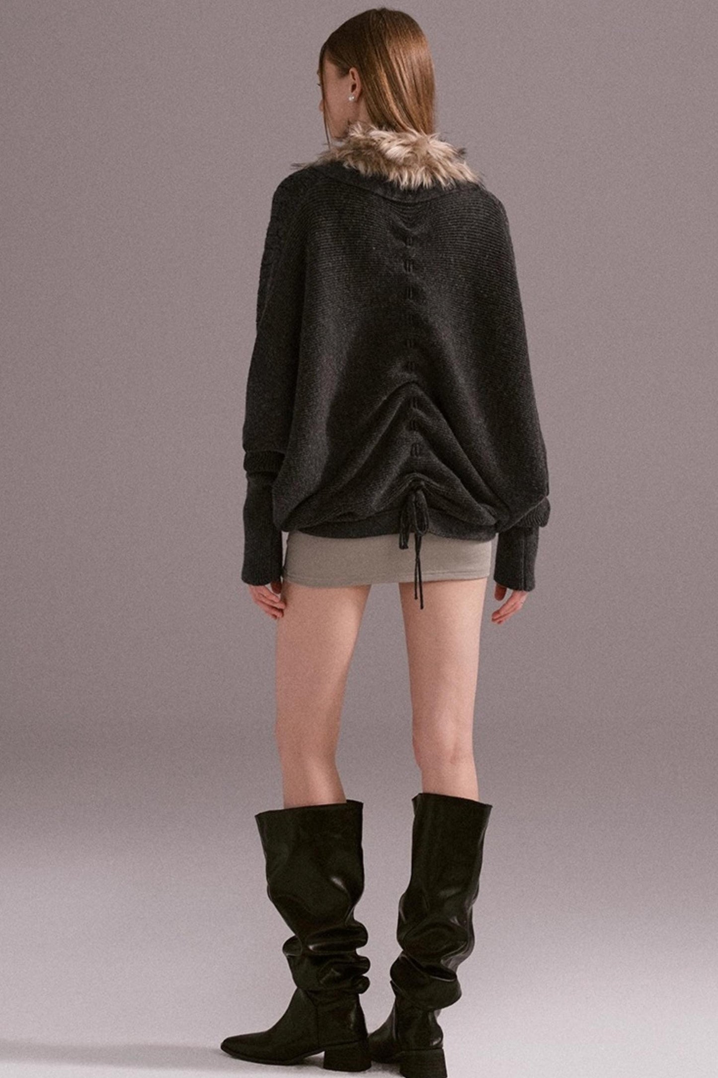 Hot Girl Knit Top Jacket