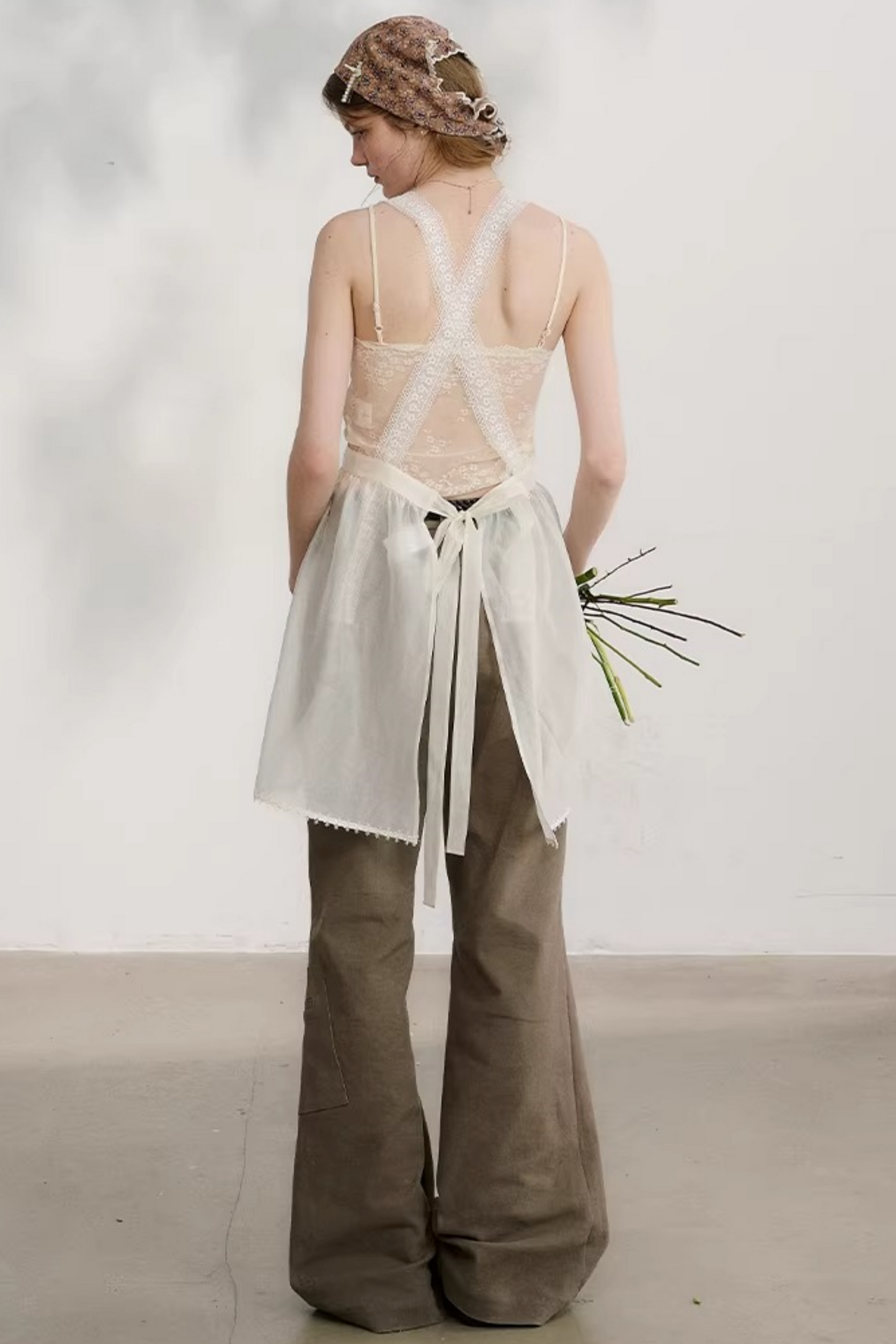 Lace Mist Garden Skirt