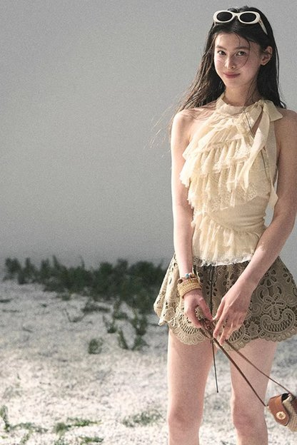 Spring Trace Lace Blouse