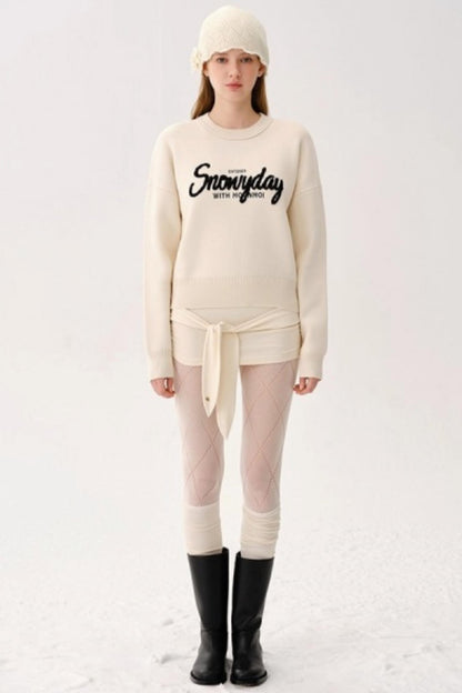 Afternoon Stroll Knitted Sweater