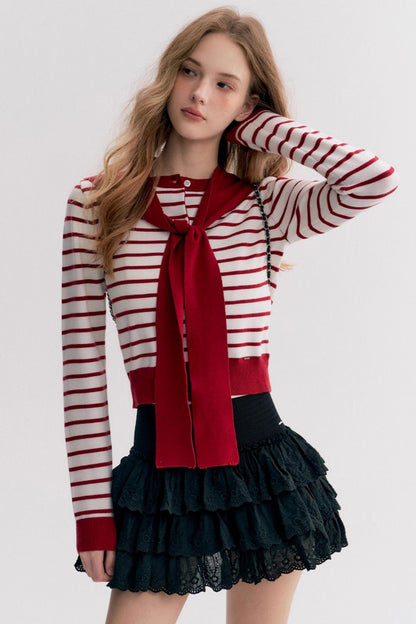 Balletcore Lace Cake Skirt