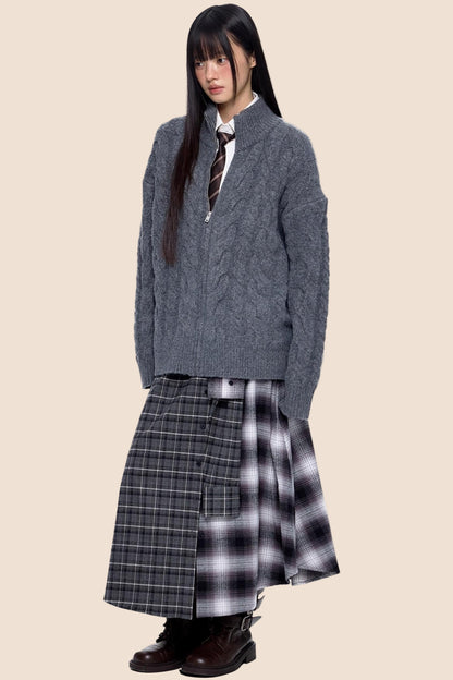 Twisted Knit Cardigan